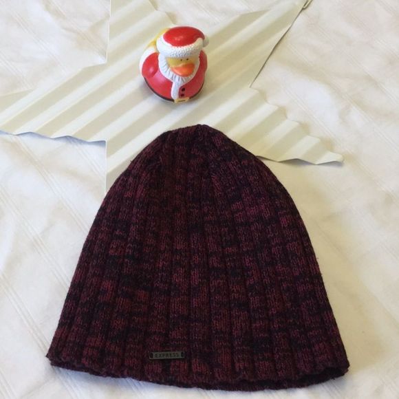 EXPRESS Toboggan Black & Scarlet - Picture 1 of 4